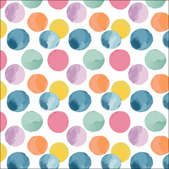 Simple geometric watercolor  pattern vector background