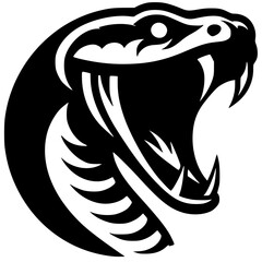Anaconda logo silhouette