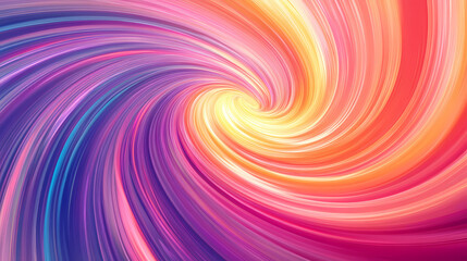 Vibrant cosmic whirlpool of energy. Galactic Energy Waves. Illustration