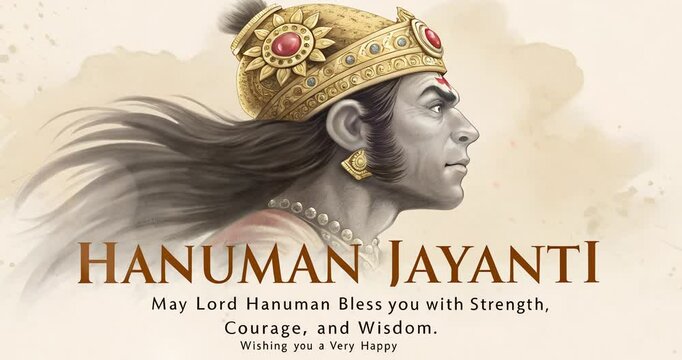 Quotes Illustration on Hanuman Jayanti