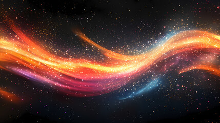 Fototapeta premium stunning cosmic wave