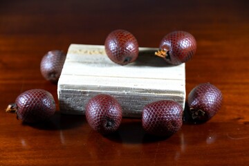 Traditional Brazilian buriti sweet