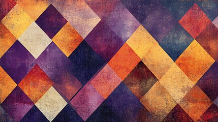 Fototapeta premium Abstract diamond pattern design