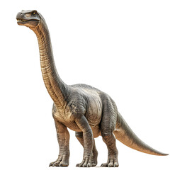 Obraz premium Majestic Prehistoric Creature Stands Proudly On Its Strong Legs In Bright White Studio Environment