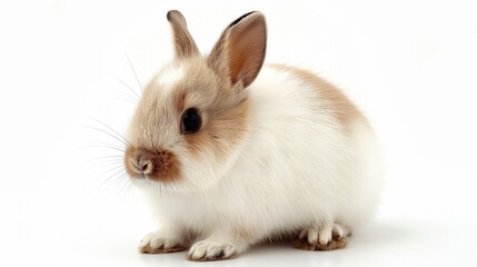 Obraz premium Adorable Baby Rabbits in Various Colors and Poses, 