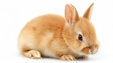Obraz premium Adorable Baby Rabbits in Various Colors and Poses, 