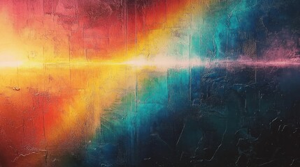 Obraz premium Abstract Rainbow Arched Background with Colorful Texture and Diffused Light
