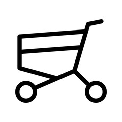 Shopping Cart Icon Vector Symbol Design Illustration