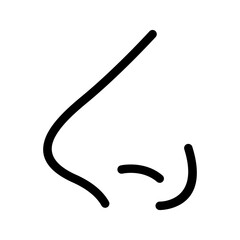 Nose Icon Vector Symbol Design Illustration