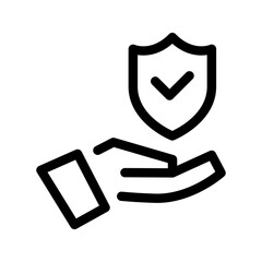 Trust Icon Vector Symbol Design Illustration