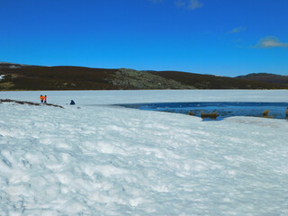 Peces lagoon in Sanabria Park, Zamora