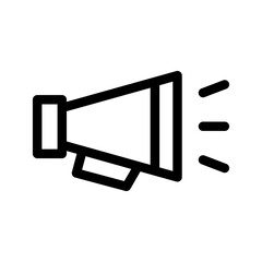 Advertising Icon Vector Symbol Design Illustration