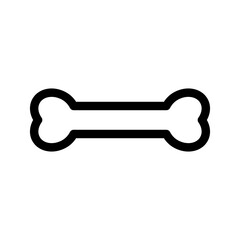 Bone Icon Vector Symbol Design Illustration