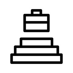 Career Icon Vector Symbol Design Illustration