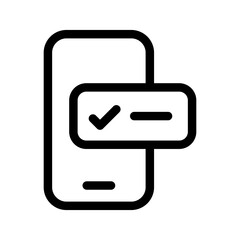 Smartphone Icon Vector Symbol Design Illustration