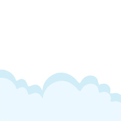 Bath foam with shampoo bubbles
