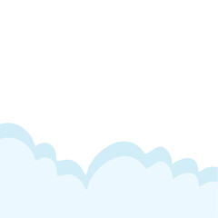 Bath foam with shampoo bubbles
