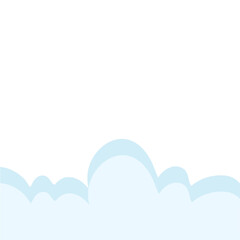 Bath foam with shampoo bubbles
