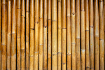 irregular bamboo wall texture background brown color
