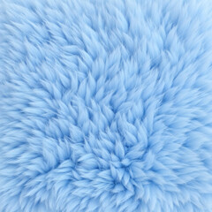 Obraz premium A close-up of a soft, fluffy light blue fur texture, perfect for backgrounds, designs, and creative projects.