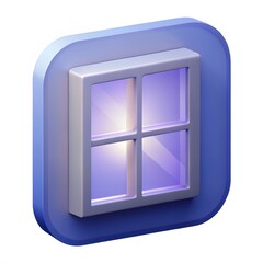 Illuminated Window Pane Icon