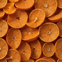 Dried Orange Slices Background