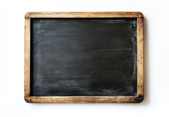 Fototapeta premium blank blackboard on white background