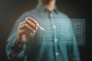 A paperless system manages documents and checklists efficiently, ensuring secure data storage and...