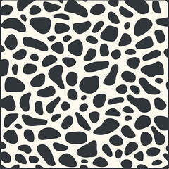 Fototapeta premium Seamless Giraffe Spot Pattern Background Texture Animal Hide Style Design Surface Abstract Illustration.