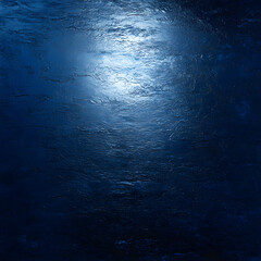 Obraz premium Enigmatic Depths: Unveiling the Tranquility of Navy Blue's Subtle Tones and Textures