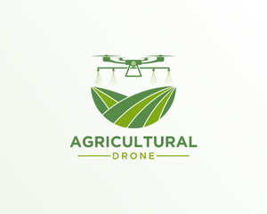 Agricultural drone logo