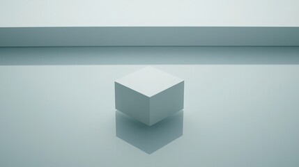 Minimalist White Cube Design