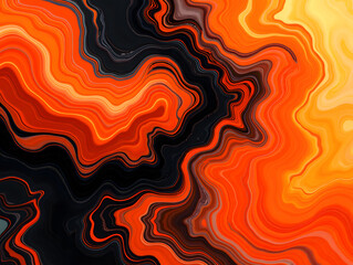 Obraz premium Dynamic fluid color gradient background, abstract KV main visual business PPT background