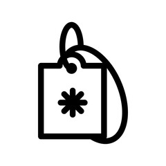 Label icon design template SVG