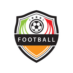 Football club vector logo design