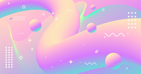 Abstract background of pastel pink color palette. Flowing element trend design. Magazine, leaflet, billboard, sale, banner, flyer, background. Eps 10