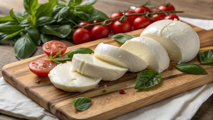 mozzarella cheese and tomatoes