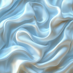 Fototapeta premium light blue background with milky waves soft creamy