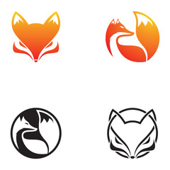 Fox vector logo design