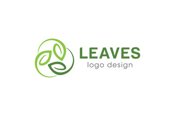 Creative Leaf Logo Design Template