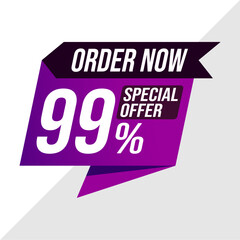 99% Discount Banner - Almost Free Super Sale