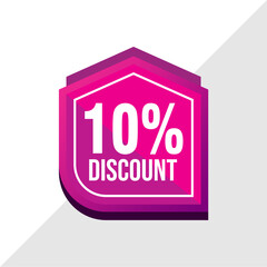 10% Discount Offer Banner - Special Promo Deal