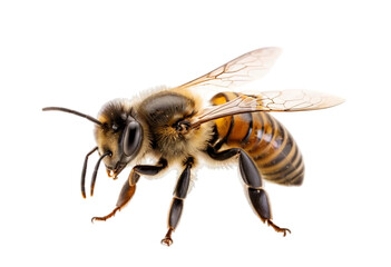 bee isolated on transparent background