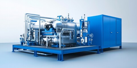 Blue hydrogen gas production with integrated carbon storage systems for environmental efficiency