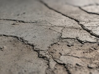 Obraz premium cracked soil background