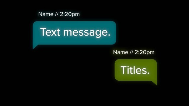 Text Msg Conversation Title