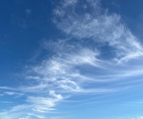 clouds with blue sky