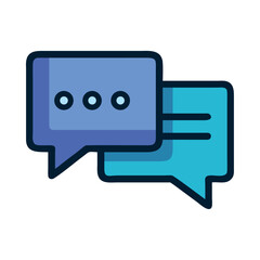 Telecomunication message icon