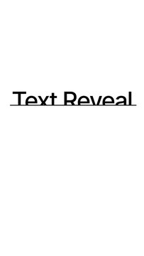 Vertical Modern Text with Line Exit