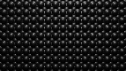 black and white beads abstract texture background spheres